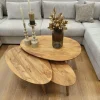 Nijwie Hamburg salontafel ovaal groot 98 cm