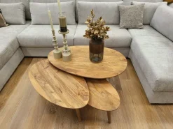 Nijwie Hamburg salontafel ovaal groot 98 cm