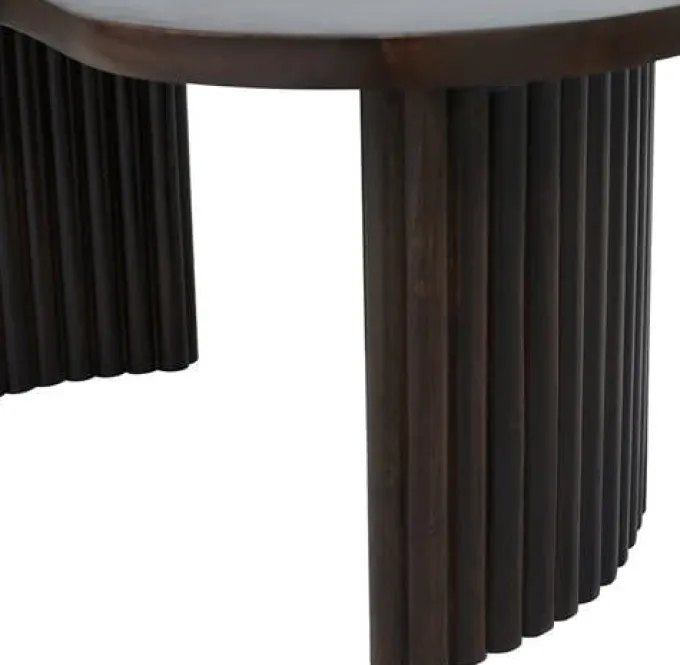 Nijwie Salontafel Firenze - boonvormig - 125 cm