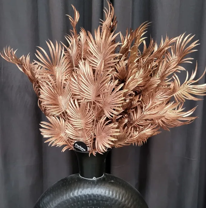 Parlane Ornament 10x2x73 cm PALM metallic blush