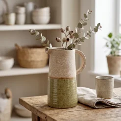 Parlane Waterfles / vaas Hartley Pitcher olijfgroen - Stijlvol design van Parlane