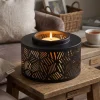 Parlane Windlicht ASHLEEN zwart - 2 maten