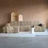 Pepp Interiors Bank Wave 2.5 zits met chaise longue links Now of Never 18