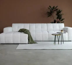 Pepp Interiors Bank Wave 2.5 zits met chaise longue links modesto 492