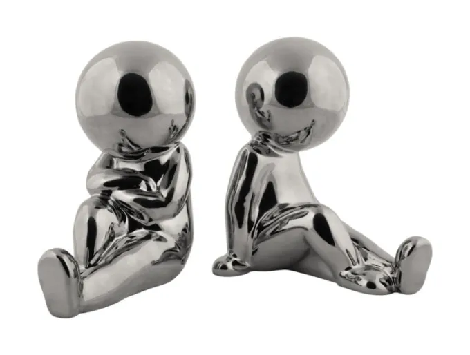 Present Time Boekenstandaard Joey Chrome