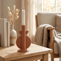 Present Time Kandelaar Bubble terracotta