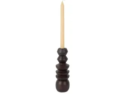 Present Time Kandelaar Formado groot mangohout walnoot 23 cm | Present Time