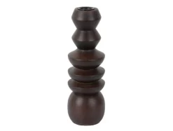 Present Time Kandelaar Formado groot mangohout walnoot 23 cm | Present Time