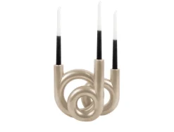 Present Time Kandelaar Rings medium - Metallic Goud