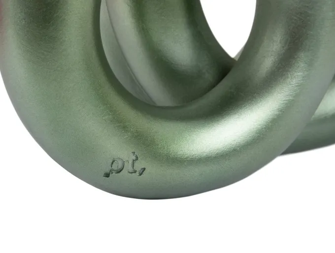 Present Time Kandelaar Rings medium - Metallic Jungle groen