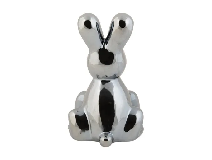 Present Time Ornament Balloon Bunny zwart