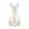 Present Time Ornament Balloon Bunny wit parelmoer groot