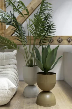 Present Time Plantenpot Tonar groot zacht warm grijs