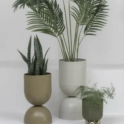 Present Time Plantenpot Tonar XL zacht warm grijs