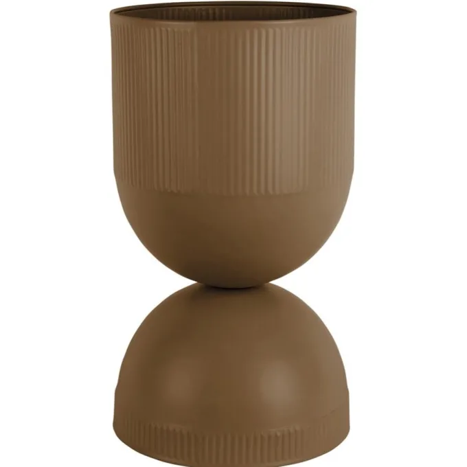 Present Time Plantenpot Tonar groot mocca bruin