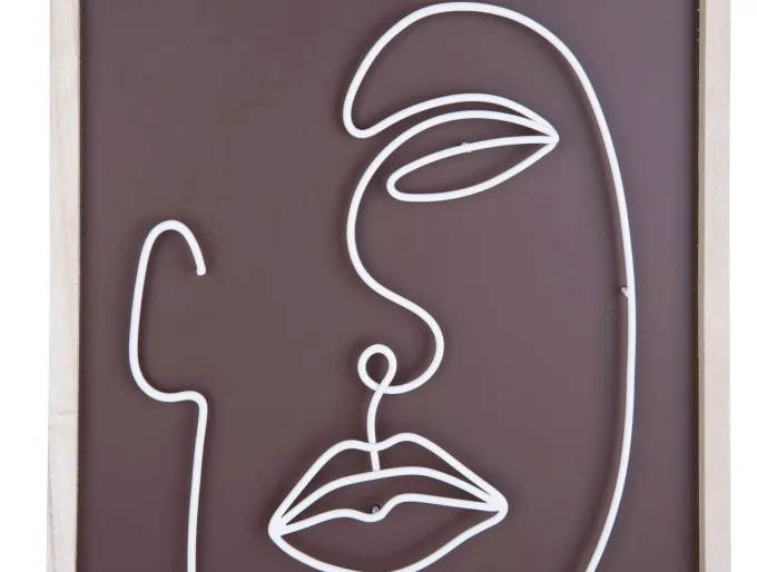 Present Time Schilderij Art Line Drawing Medium