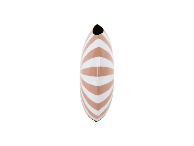 Present Time Vaas Candy Swirl zacht bruin - wit medium
