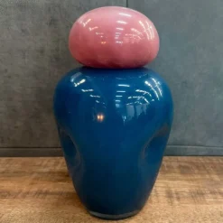 Present Time Vaas Dulce medium helder blauw