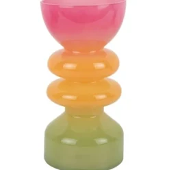 Present Time Vaas Funky Vibes glas groot multi colour