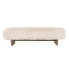 PTMD Bankje Hair beige - 141 cm