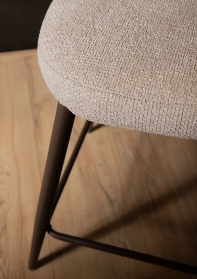PTMD Barkruk Pebble beige