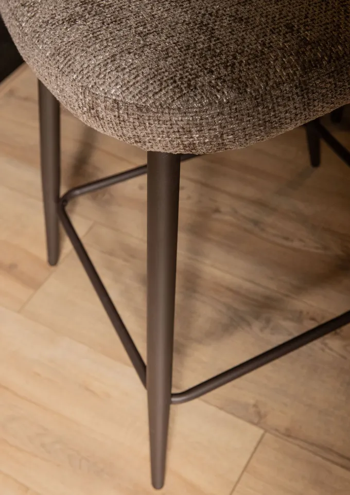 PTMD Barkruk Pebble taupe