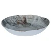 PTMD Diep bord Kaylaa Multicolor porselein rond 20 cm