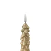 PTMD Dinerkaars LED Kerstboom goud set van 2