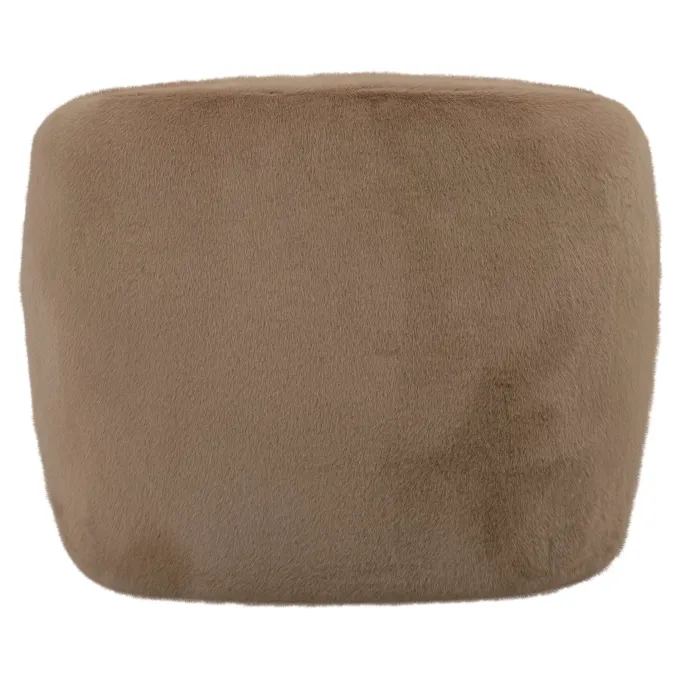 PTMD Fauteuil Aphrodite fur mokka