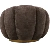 PTMD Fauteuil Daisy Euphoria Antelope - Luxe Draaifauteuil