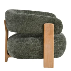 PTMD Fauteuil Mire olijfgroen