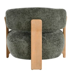 PTMD Fauteuil Mire olijfgroen