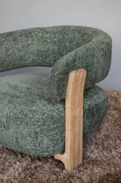 PTMD Fauteuil Mire olijfgroen