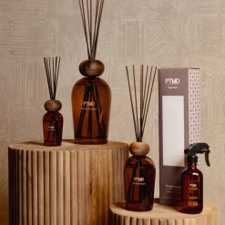 PTMD Geurstokjes PTMD Signature Woody Bouquet 500ml - Luxe Huisparfum