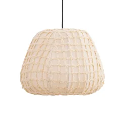 PTMD Hanglamp Tayma Creme patroon S