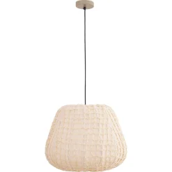 PTMD Hanglamp Tayma Creme patroon L