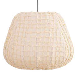 PTMD Hanglamp Tayma Creme patroon L
