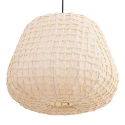 PTMD Hanglamp Tayma Creme patroon L