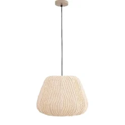 PTMD Hanglamp Tayma Creme Striped S
