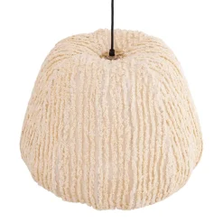 PTMD Hanglamp Tayma Creme Striped L