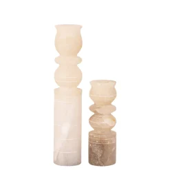 PTMD Kandelaar Gwena Naturel alabaster layers S