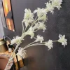 PTMD Kunsttak Garden Flower green clematis seed spray