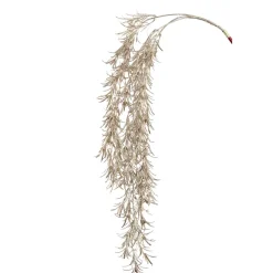 PTMD Kunsttak Leaves Plant champagne podocarpus spray