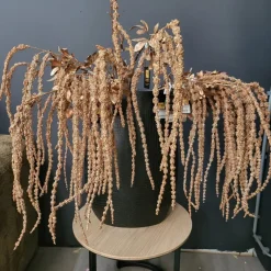 PTMD Kunsttak Twig Plant copper glitter amaranthus spray