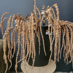 PTMD Kunsttak Twig Plant copper glitter amaranthus spray