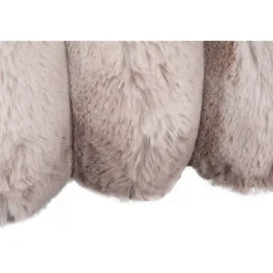 PTMD Kussen Divvo Beige brede rib rechthoekig