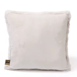 PTMD Kussen Linde Offwhite faux fur square S