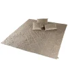 PTMD Kussen Lizze Beige velvet embroidery patroon 45 x 45