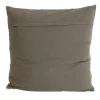 PTMD Kussen Zaraa Taupe katoen kussen weavy S
