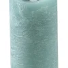 PTMD LED Licht Kaars groen blauw met beweegbare vlam XS